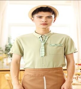 Clothes Manufacturers Design Style Full Sleeves Work Uniform for Waiter