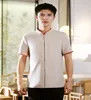 Short Sleeves Free Design Hotel Fast Food Restaurant Waiter Uniform Designs