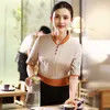 Short Sleeves Free Design Hotel Fast Food Restaurant Waiter Uniform Designs