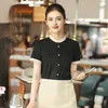 Latest Design Wholesale High-End Soft and Comfortable Restaurant Waiter Uniform