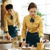 2025 Casual Restaurant Uniform Long Sleeve – Breathable Polyester, Custom Logo – Bulk Discounts