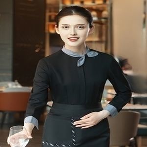 Custom Free Design Soft and Comfortable Fast Food Restaurant Waiter Workwear