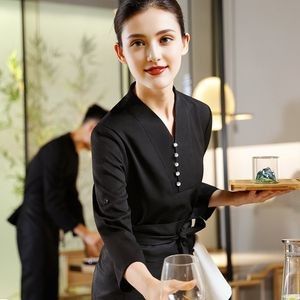 Customized Classic Chef Clothes Fast Food Restaurant Hotel Uniforms for Men and Women