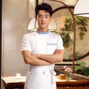 Wholesale Price Black Shirt Workwear Jacket Hotel Restaurant Cook Chef Uniform