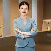 Custom Design Long Sleeve Manager Hotel Uniform for Waiter Waitress