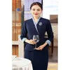 Custom Design Long Sleeve Manager Hotel Uniform for Waiter Waitress