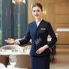 Manufacturer Custom Design Professional Waitress Hotel Staff Manager Uniform