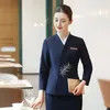 Manufacturer Custom Design Professional Waitress Hotel Staff Manager Uniform