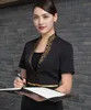 Restaurant Uniform Short Sleeve Manager Hotel Uniform for Waiter Waitress