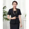 Restaurant Uniform Short Sleeve Manager Hotel Uniform for Waiter Waitress
